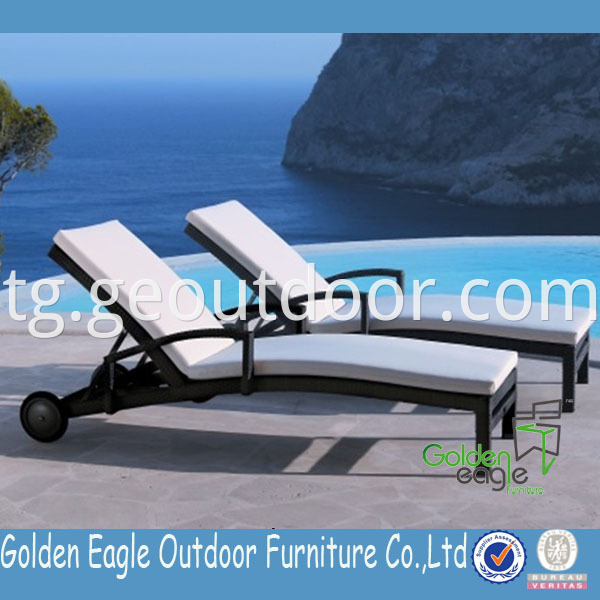 PE wicker modern patio furniture